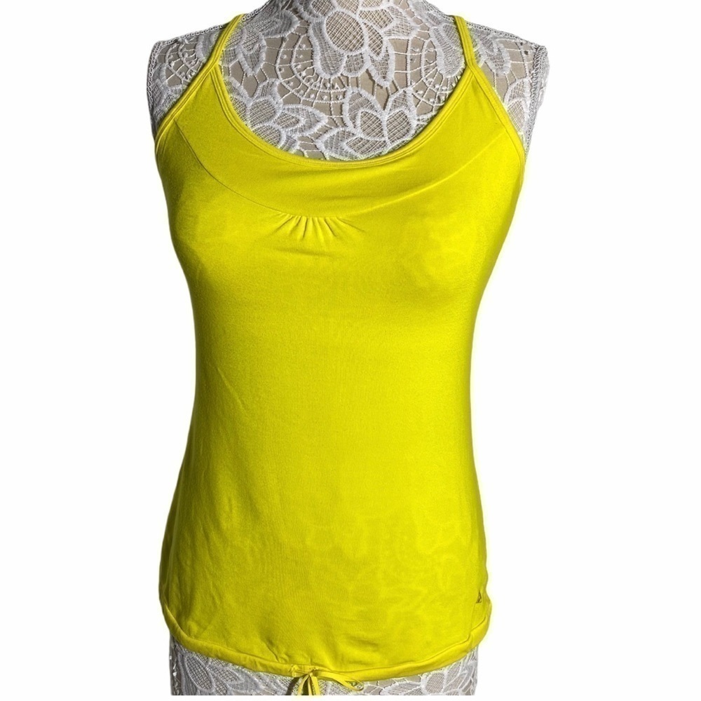 Fila Yellow Activewear Tank Top yoga running